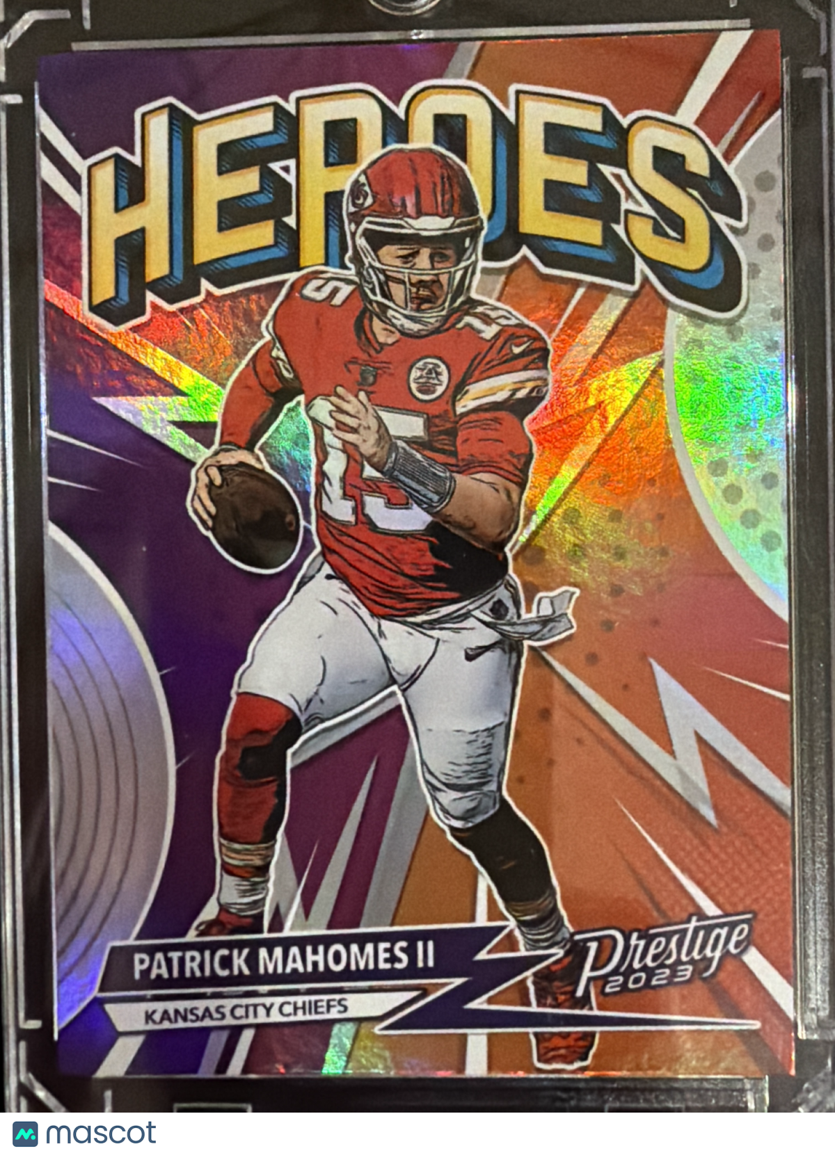 2023 Panini Prestige Heroes Patrick Mahomes II #H-1 Holo