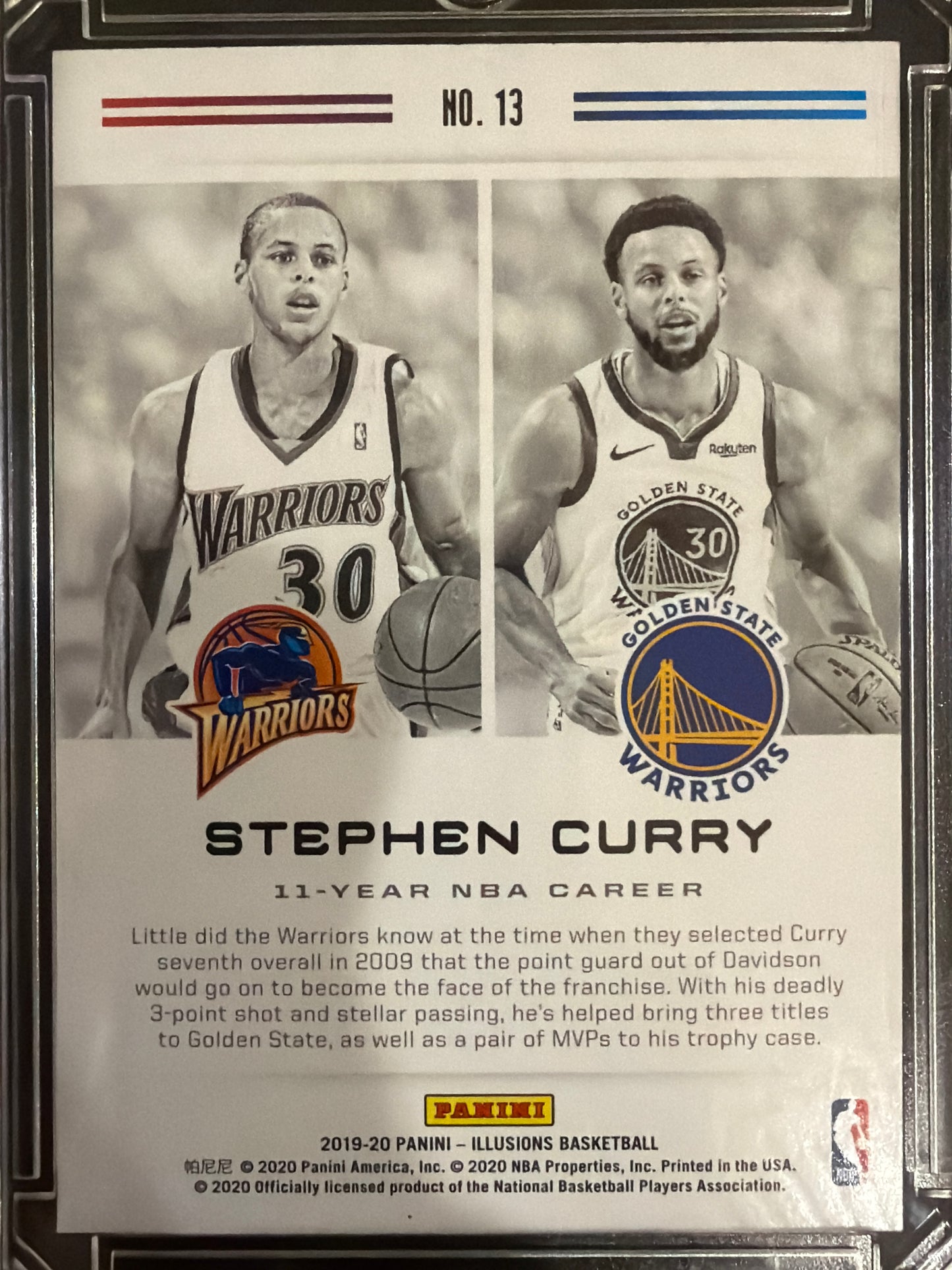 2020 Panini Illusions Stephen Curry #13