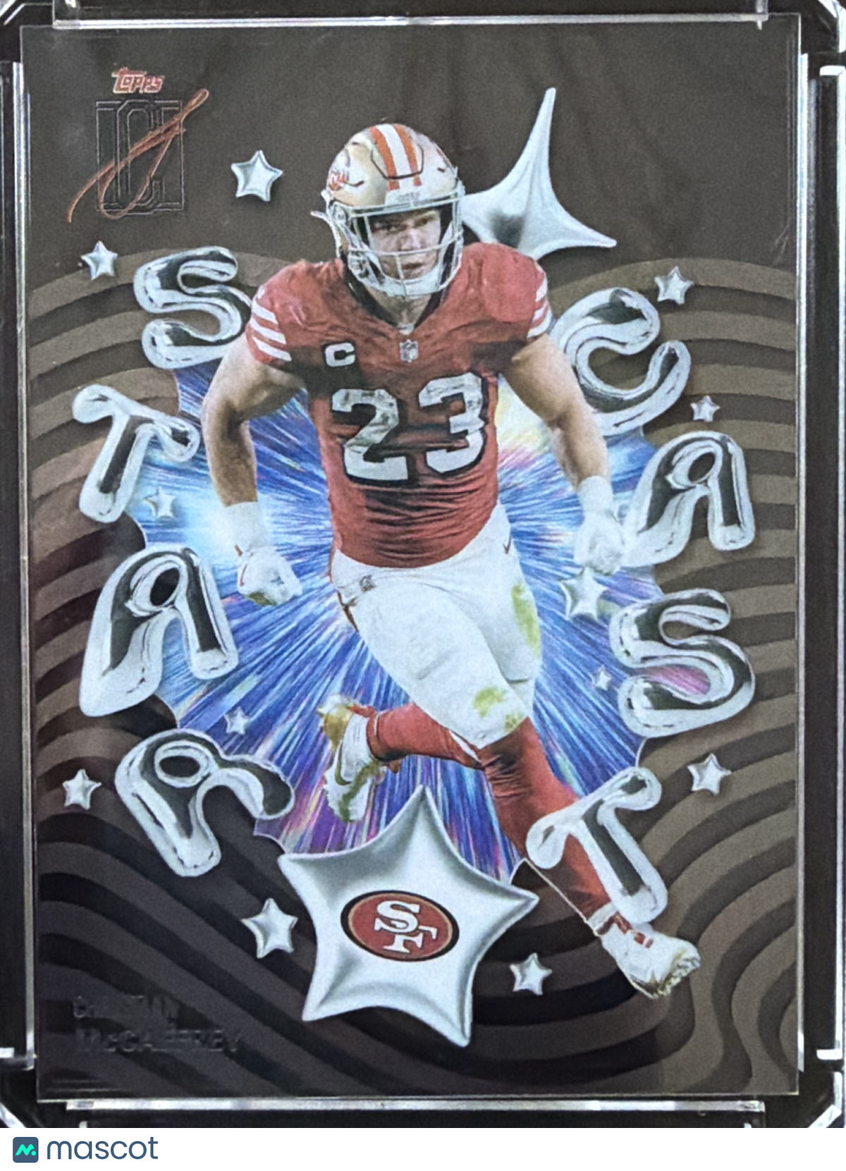 2025 Topps Signature Class Starcast Christian McCaffrey #SC-23