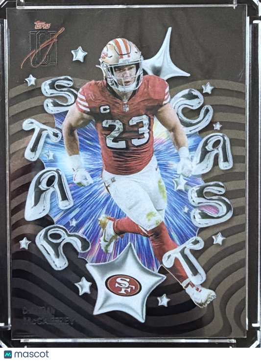 2025 Topps Signature Class Starcast Christian McCaffrey #SC-23