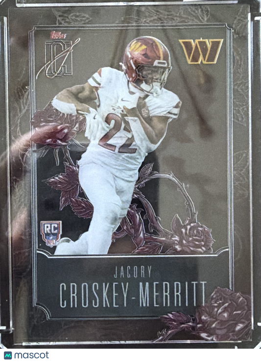 2025 Topps Signature Class Jacory Croskey-Merritt #ROSES-24 RC