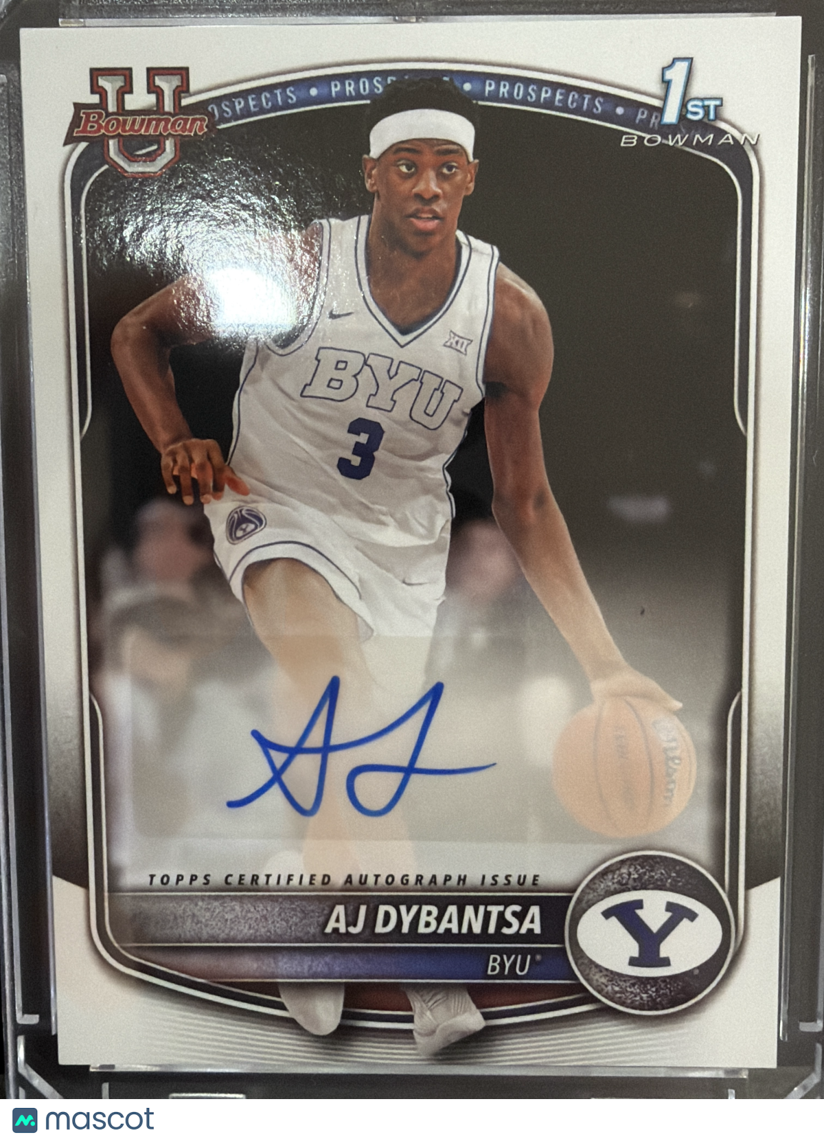 2025 Bowman University Basketball AJ Dybantsa #PA-AY