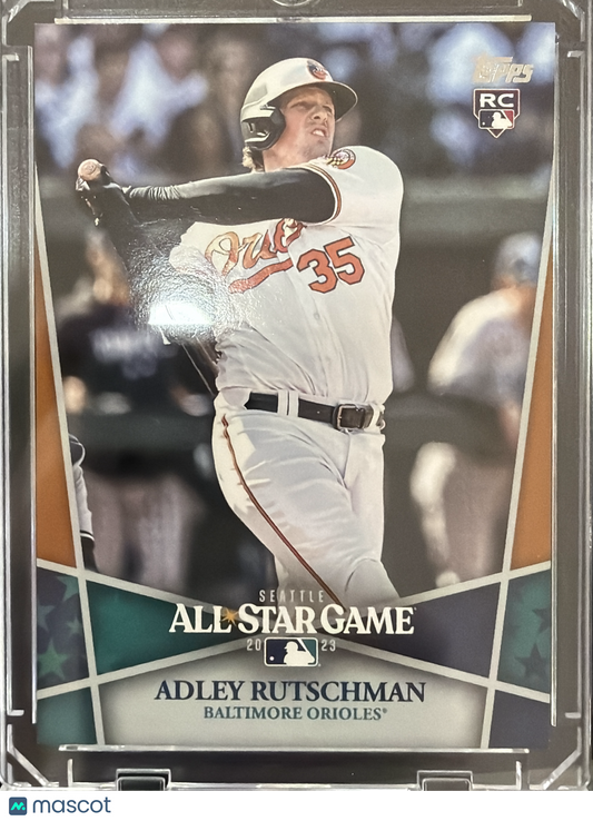 2023 Topps All-Star Game Adley Rutschman #19 Gold /50 RC