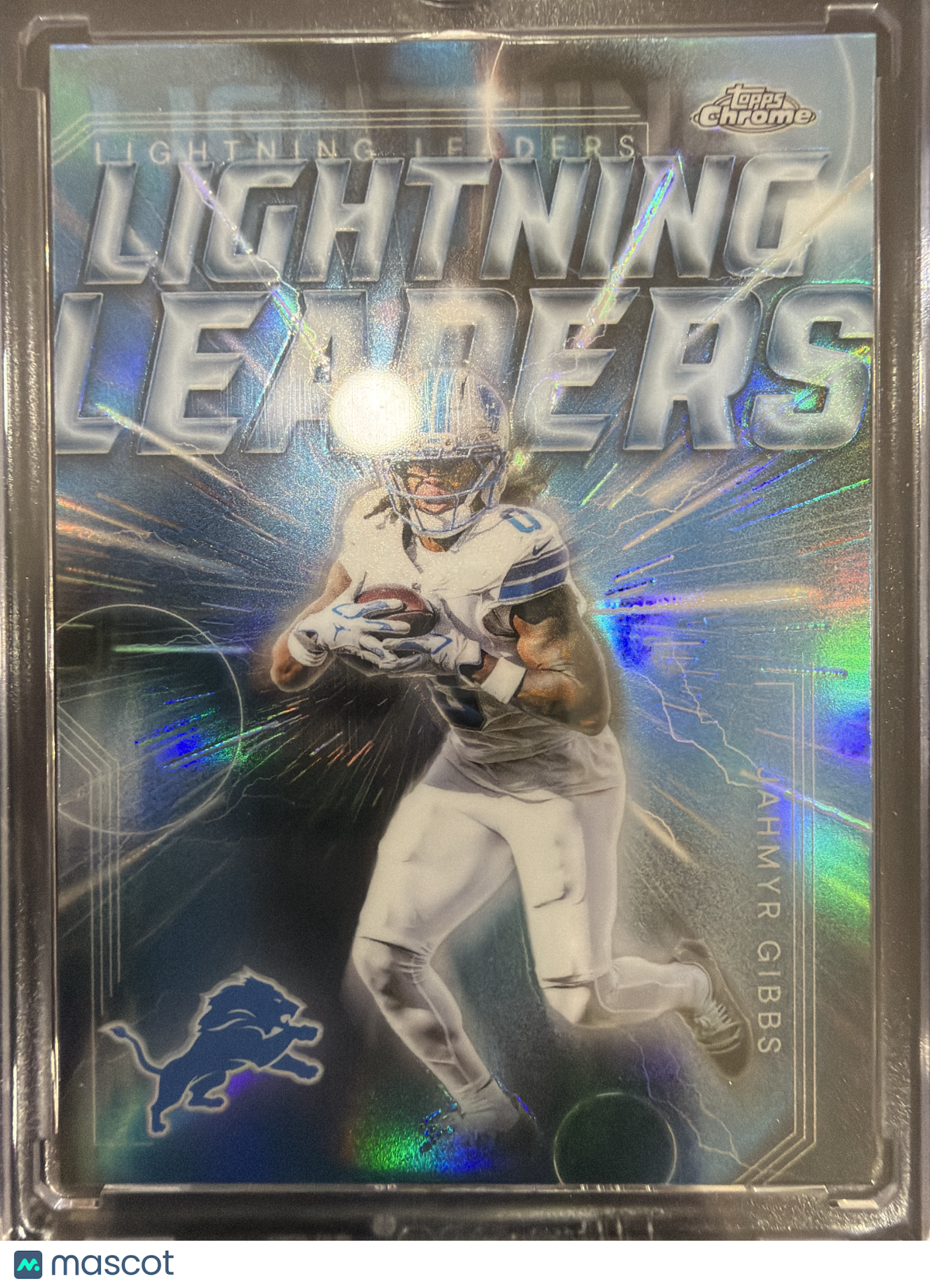 2025 Topps Chrome Lightning Leaders Jahmyr Gibbs #LL-8