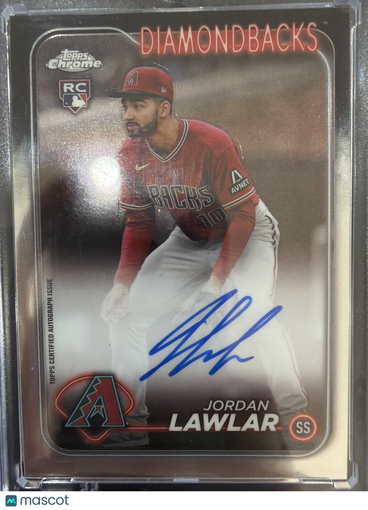 2024 Topps Chrome Jordan Lawlar #RA-JLA RC