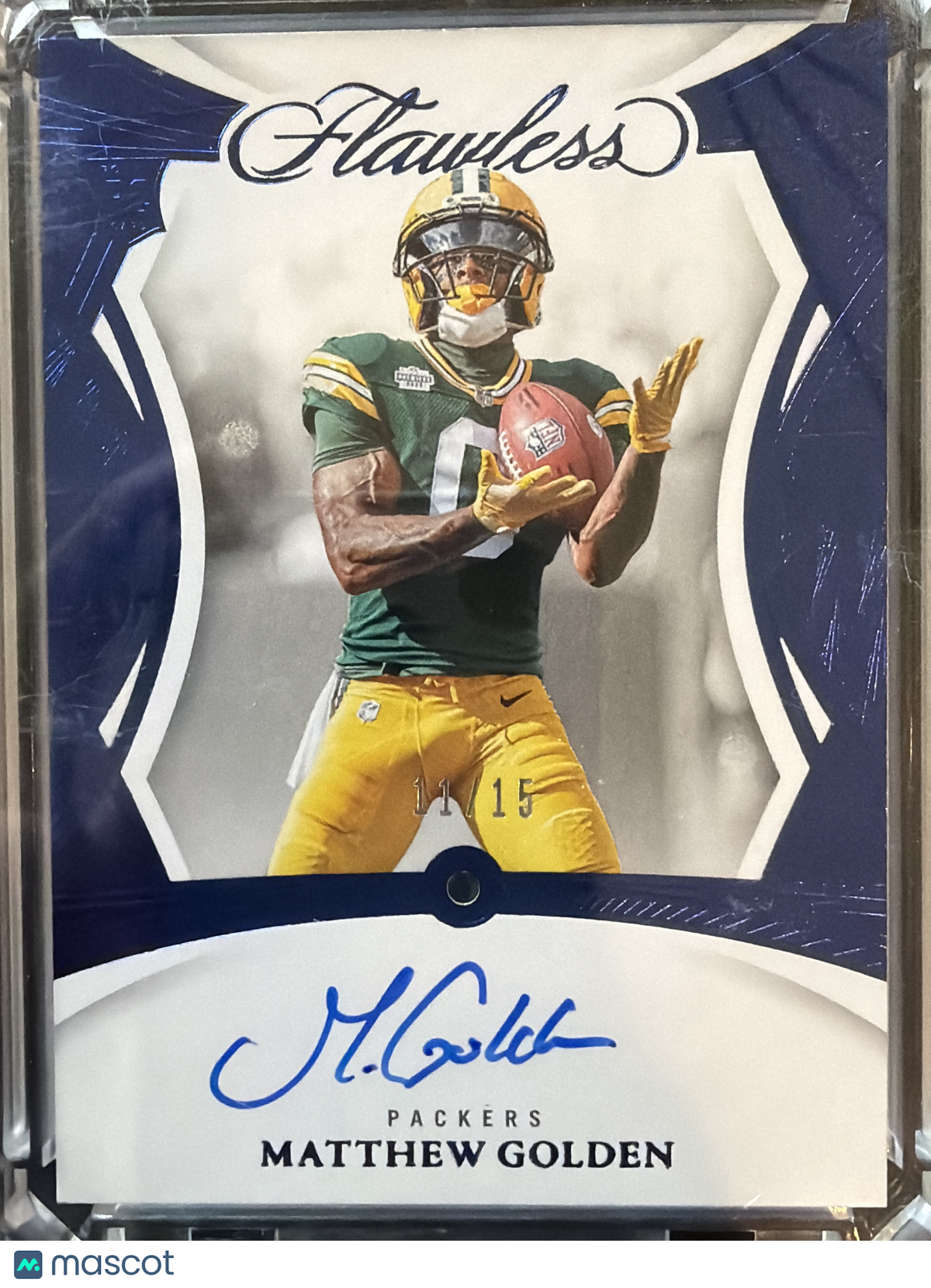 2026 Panini Flawless Matthew Golden #RGS-MGN Sapphire /15
