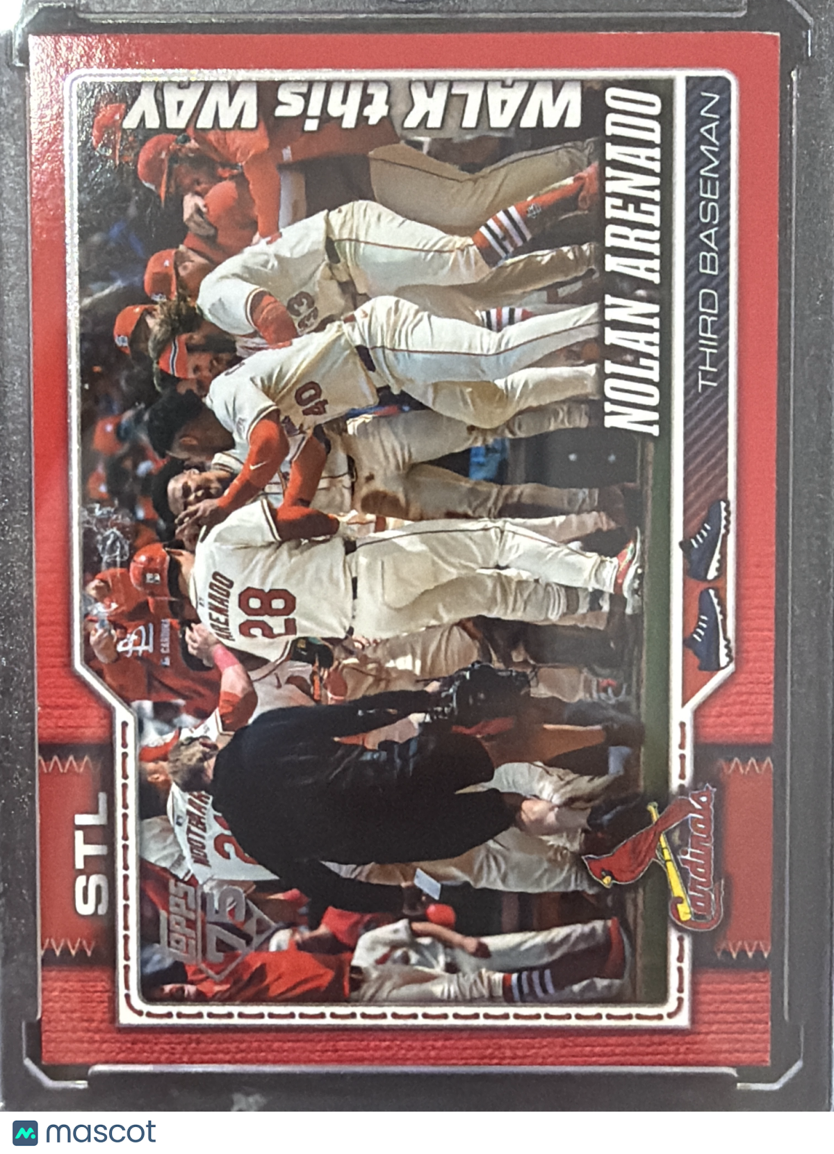 2024 Topps Series 1 Nolan Arenado #193 Red walk this Way /5