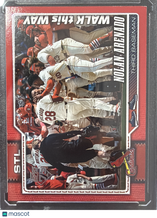 2024 Topps Series 1 Nolan Arenado #193 Red walk this Way /5