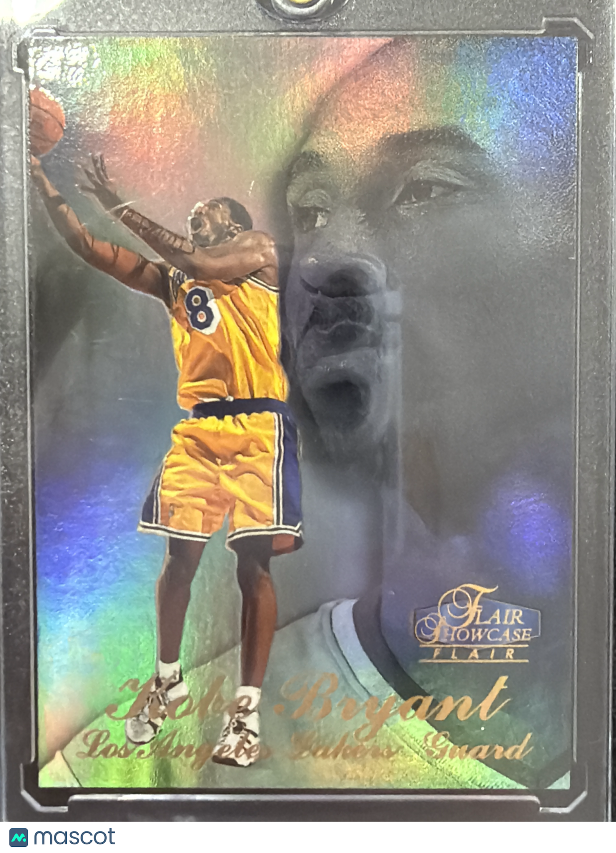 1998 Fleer Flair Showcase Kobe Bryant #18 Row 3