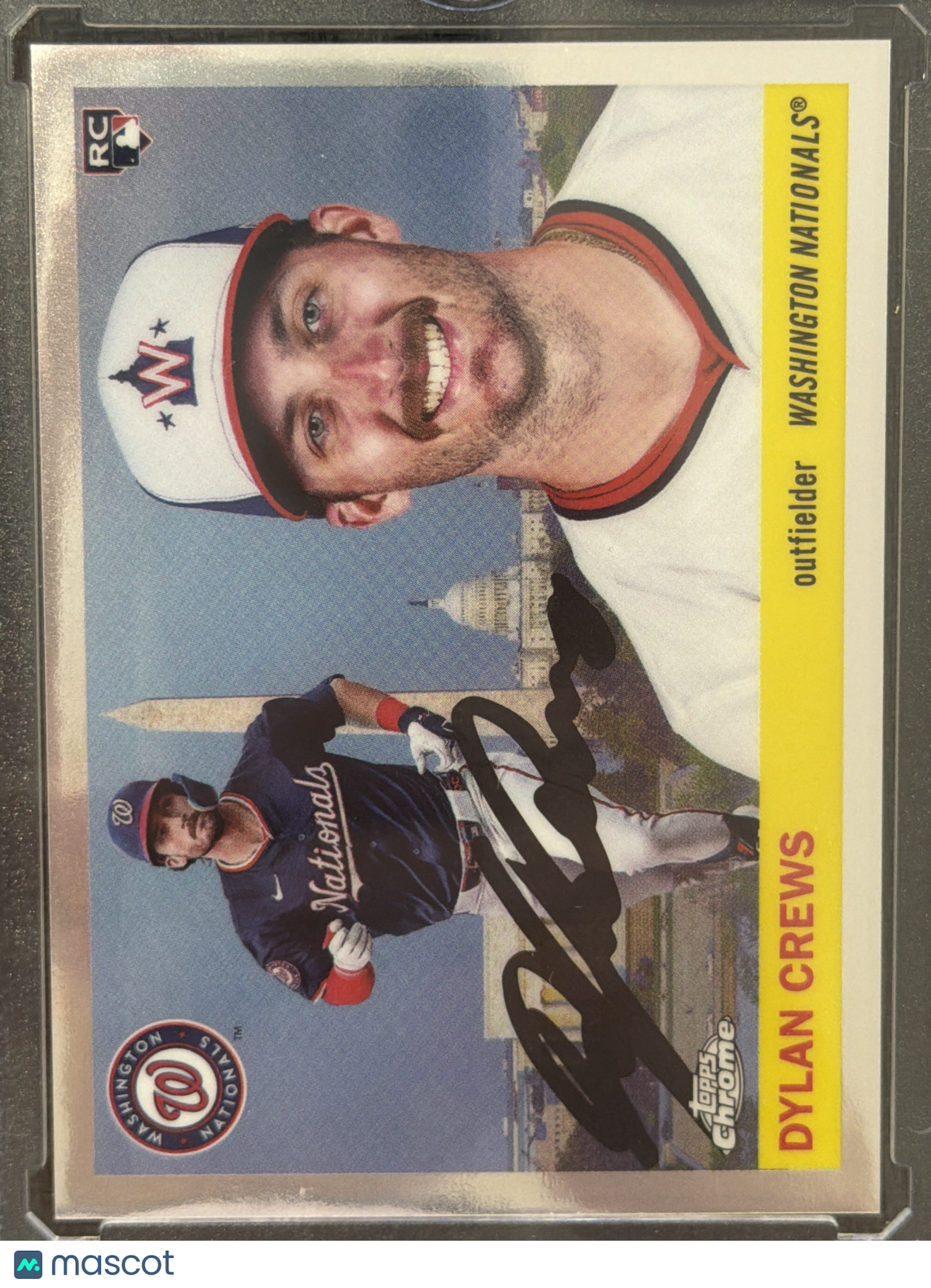 2025 Topps Chrome Update Series Dylan Crews #55CV-80 RC