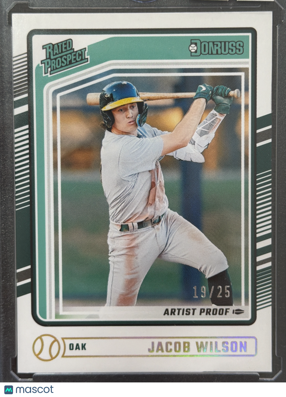 2024 Donruss Baseball Jacob Wilson #181 Artist Proof /25