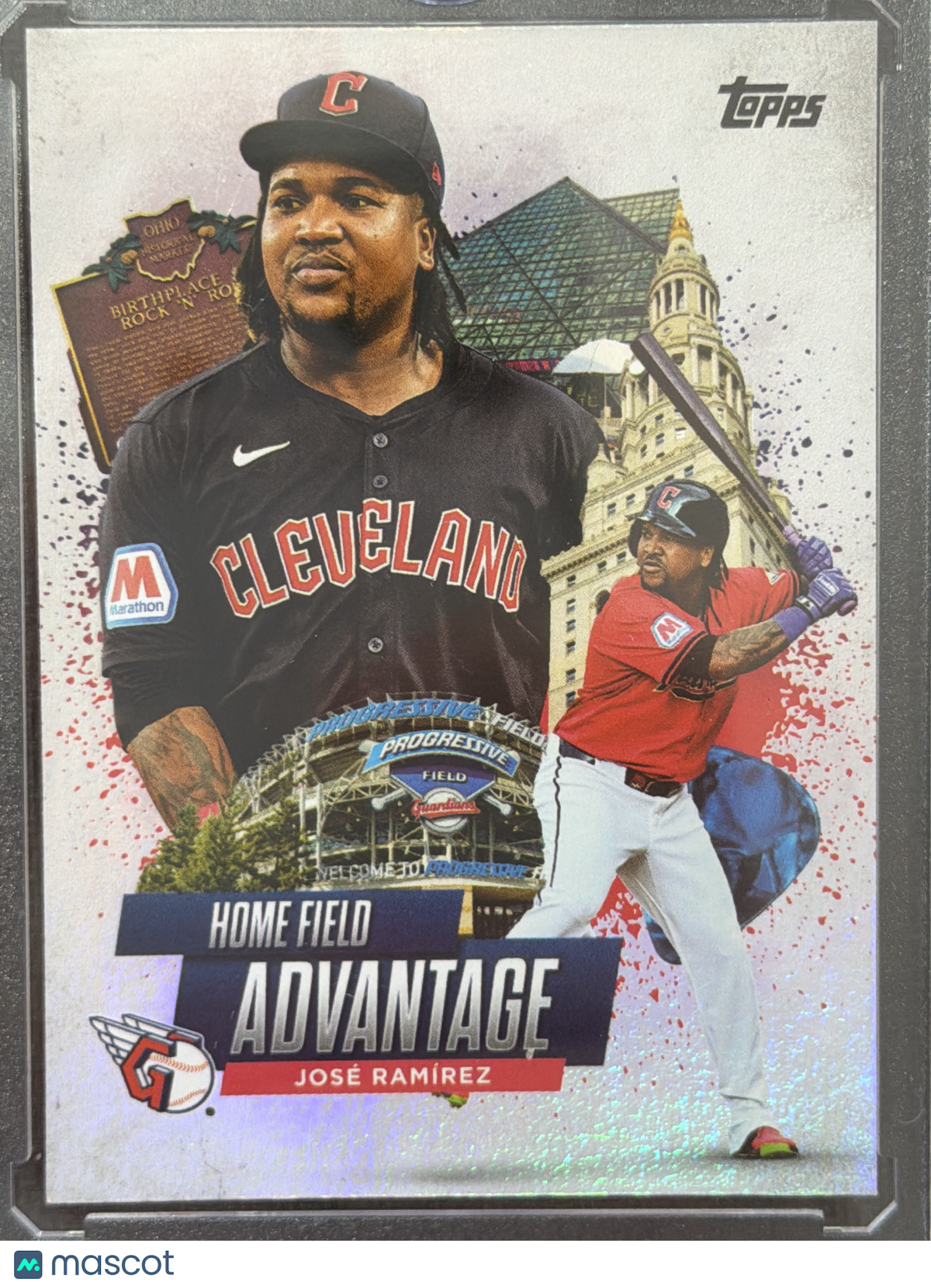 2025 Topps Home Field Advantage José Ramírez #HA-27