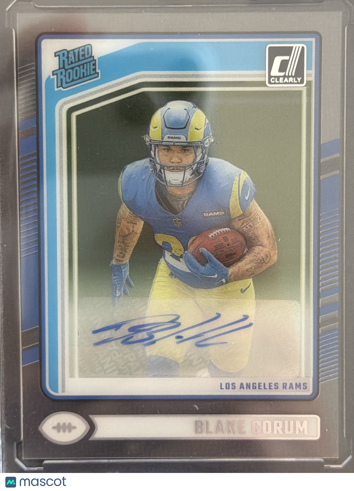 2025 Panini Clearly Donruss Blake Corum #76