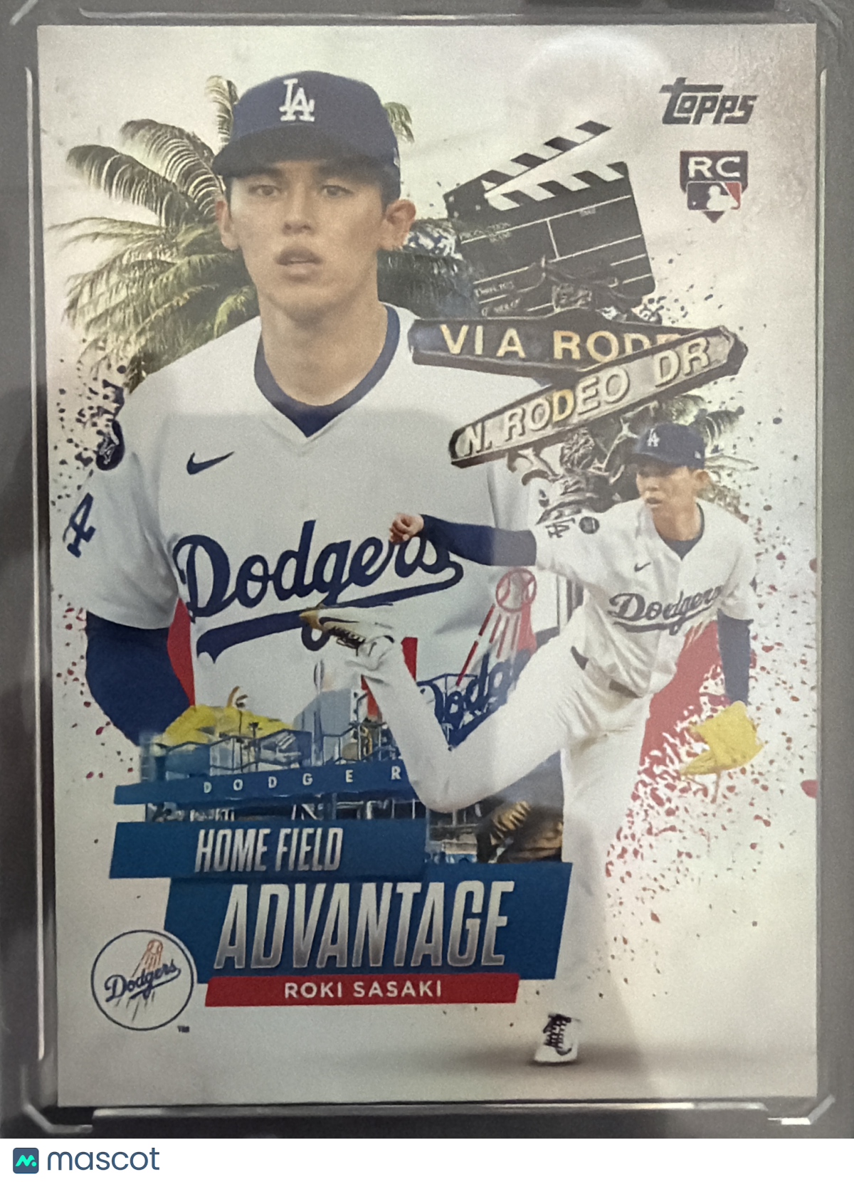 2025 Topps Home Field Advantage Roki Sasaki #HA-41 RC