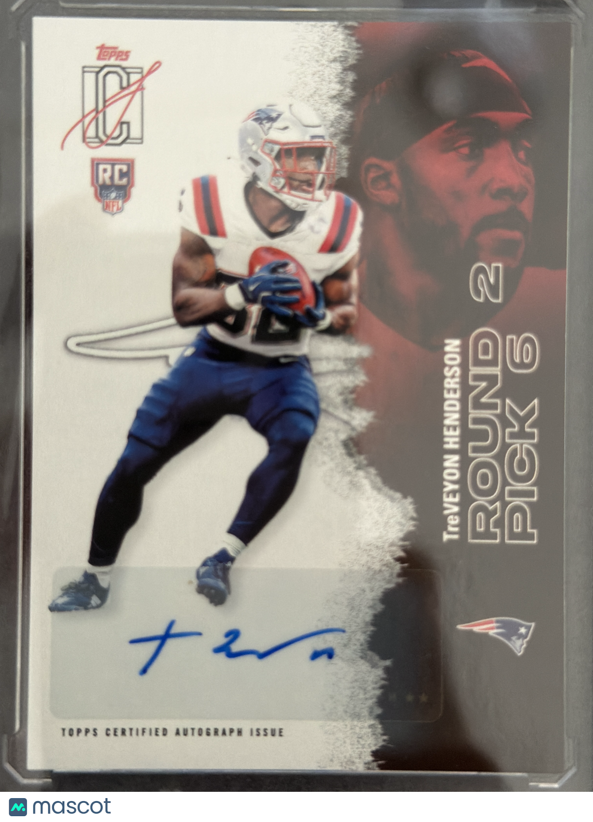 2025 Topps Signature Class TreVeyon Henderson #117 RC