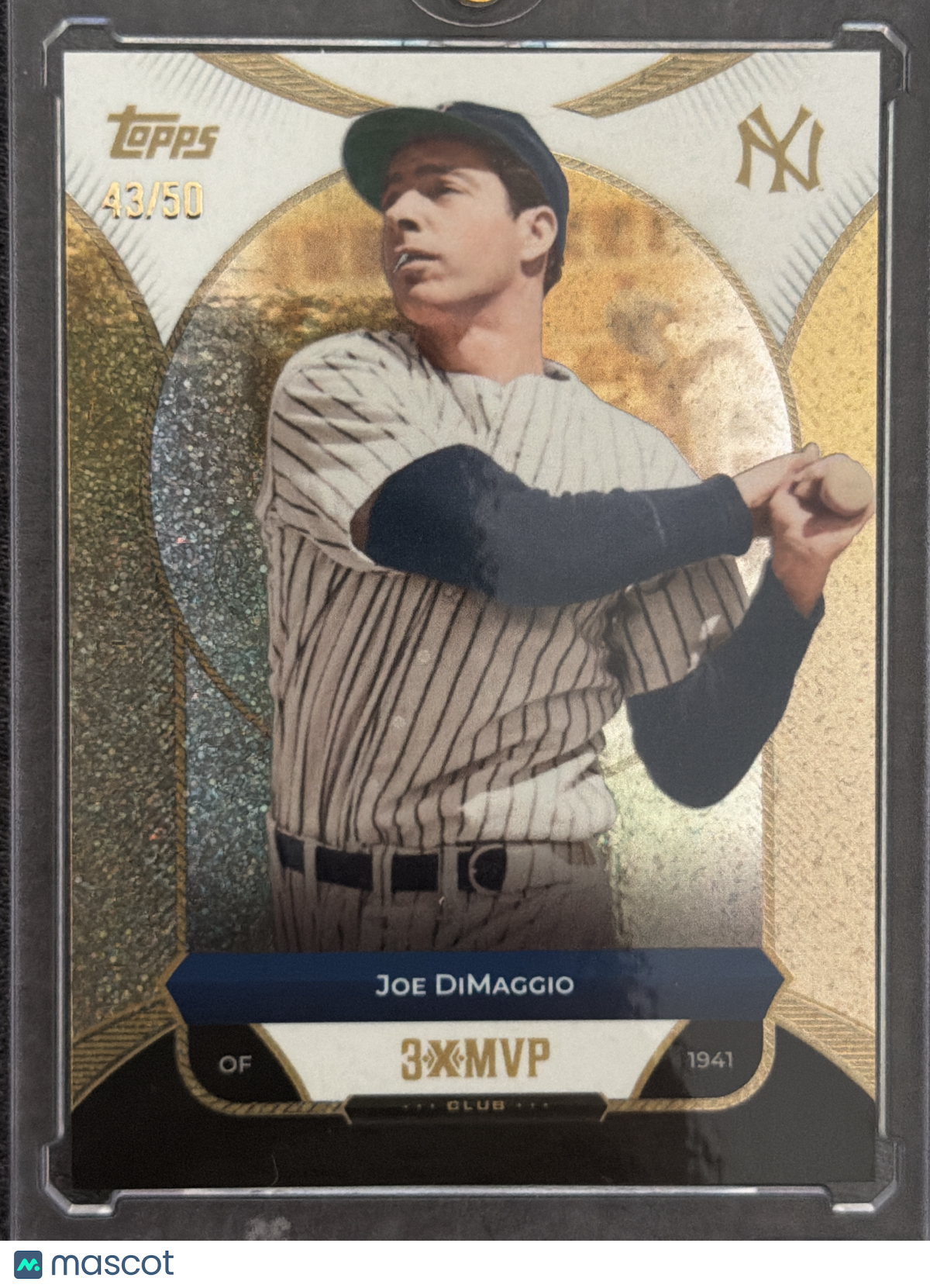 2025 Topps Tribute Joe DiMaggio #32 Gold /50
