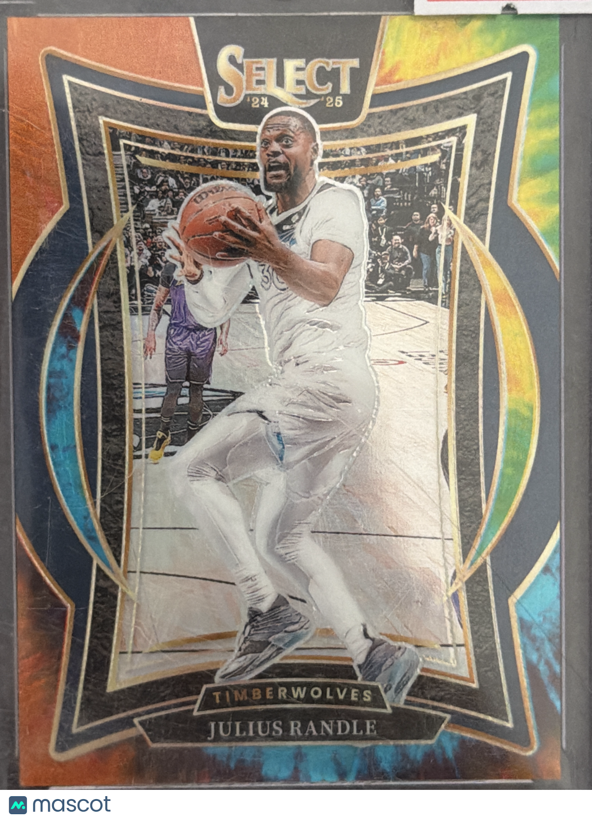 2025 Panini Select Prizm Concourse Julius Randle #45 Tie-Dye /25