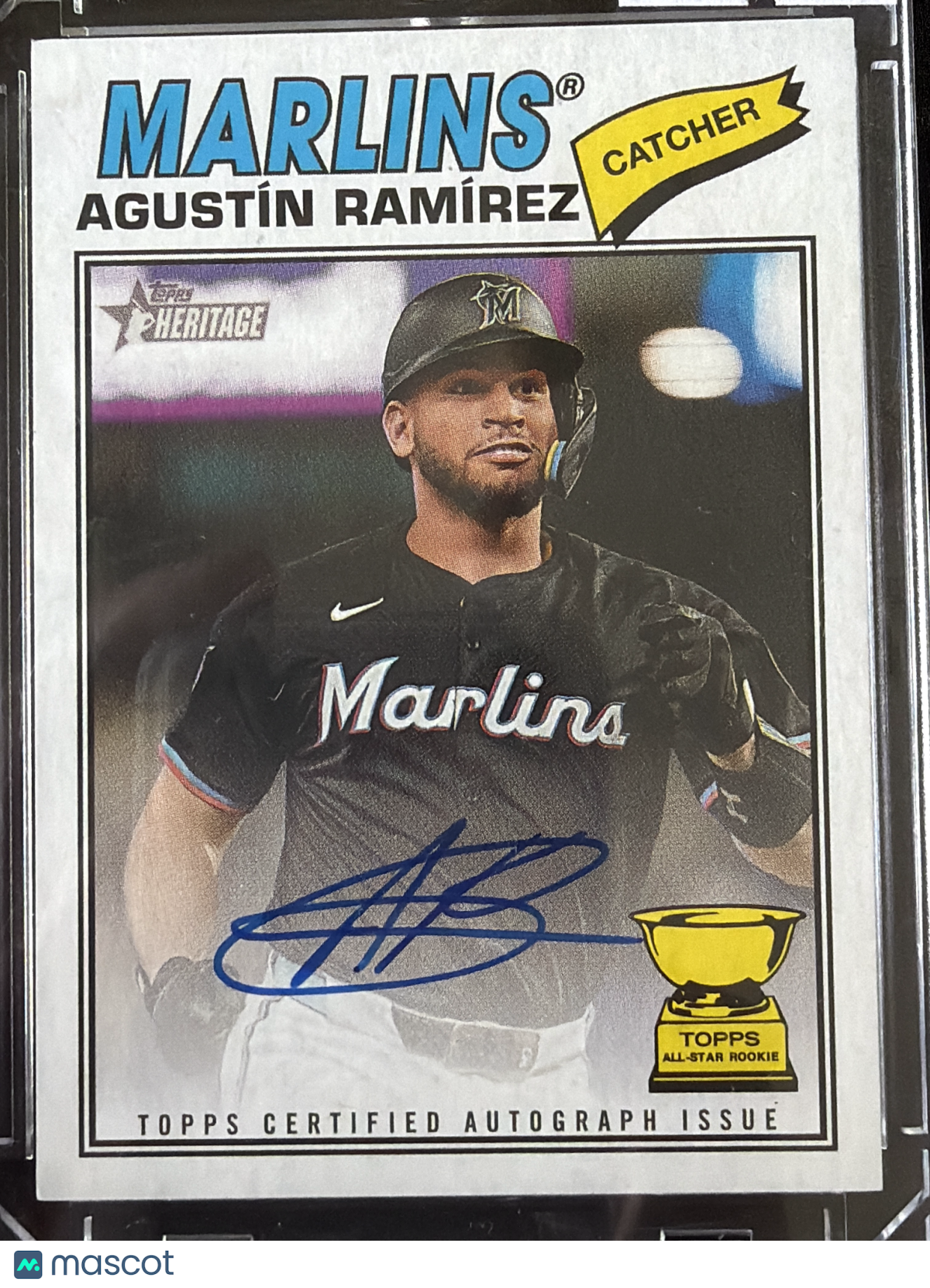 2026 Topps Heritage Agustín Ramírez #ROA-AR Topps All-Star Rookie