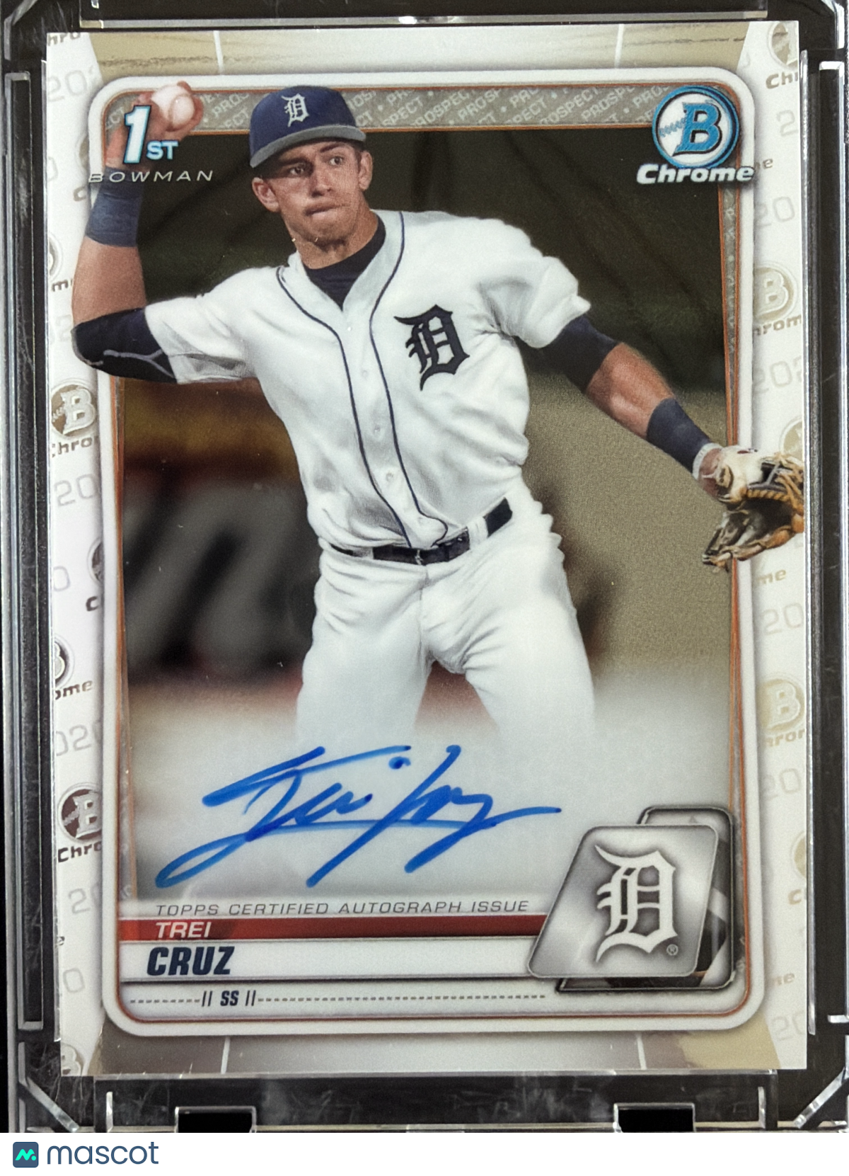 2020 Bowman Chrome Trei Cruz #CDA-TC