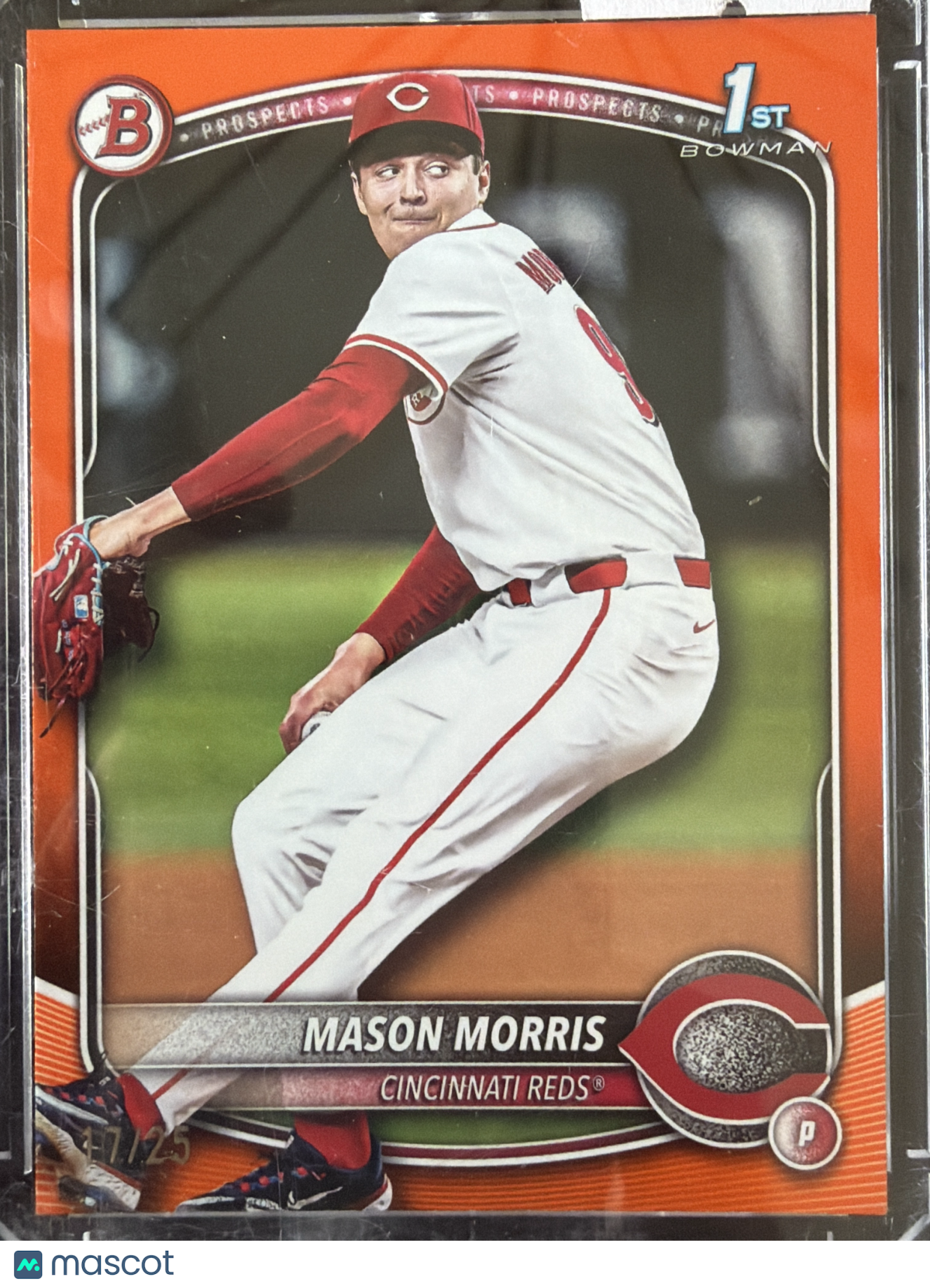 2023 Bowman Draft Mason Morris #BD-66 Orange