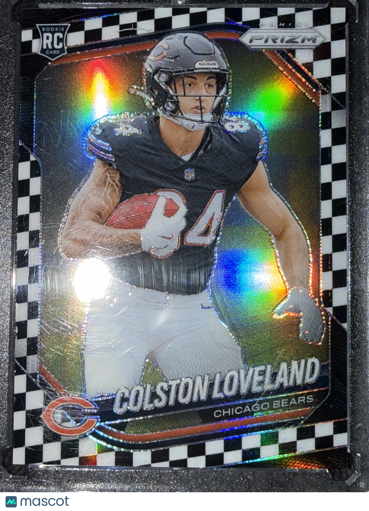 2025 Panini Prizm Colston Loveland #319 Checkerboard RC