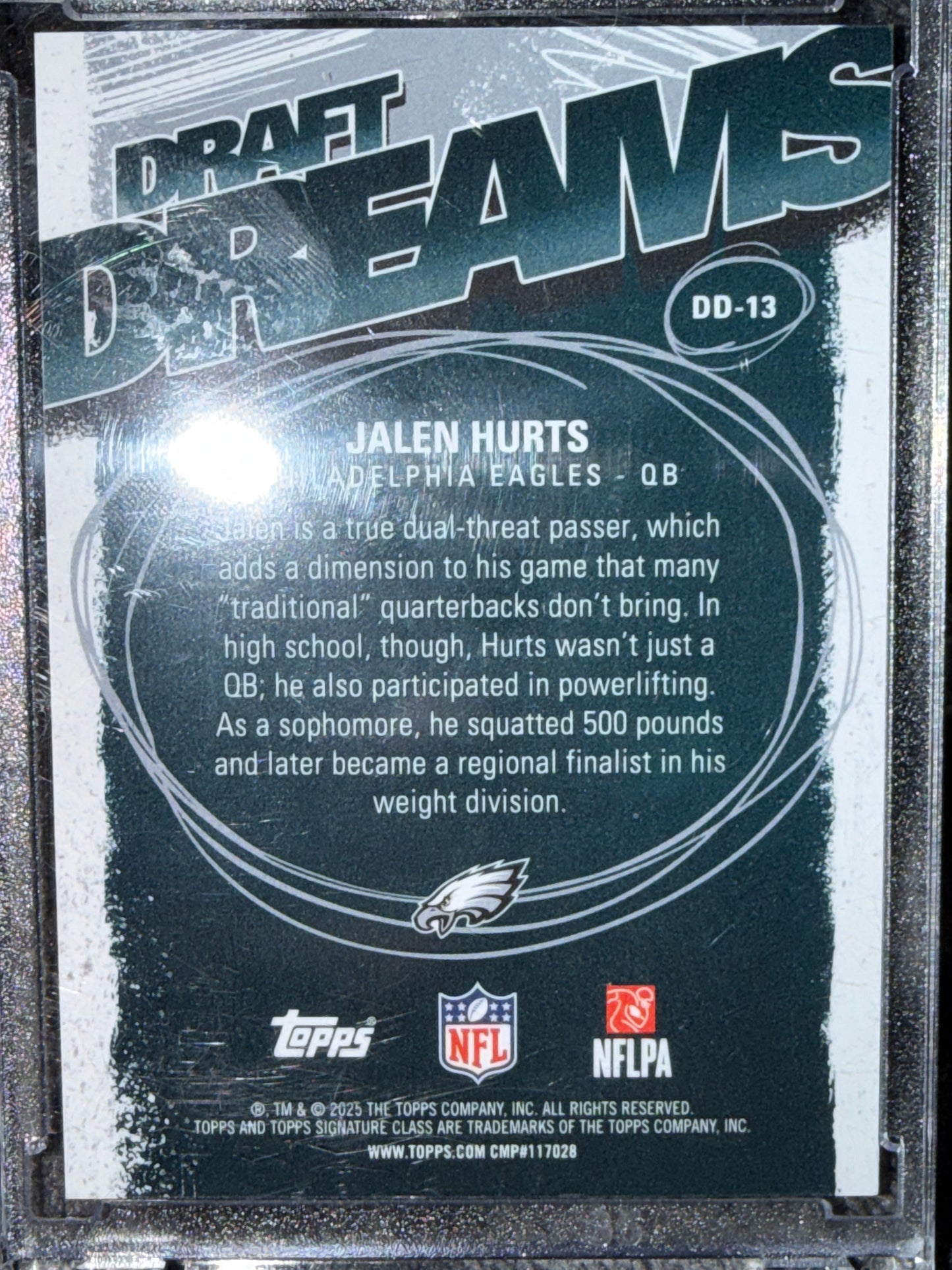 2025 Topps Composite Draft Dreams Jalen Hurts #DD-13