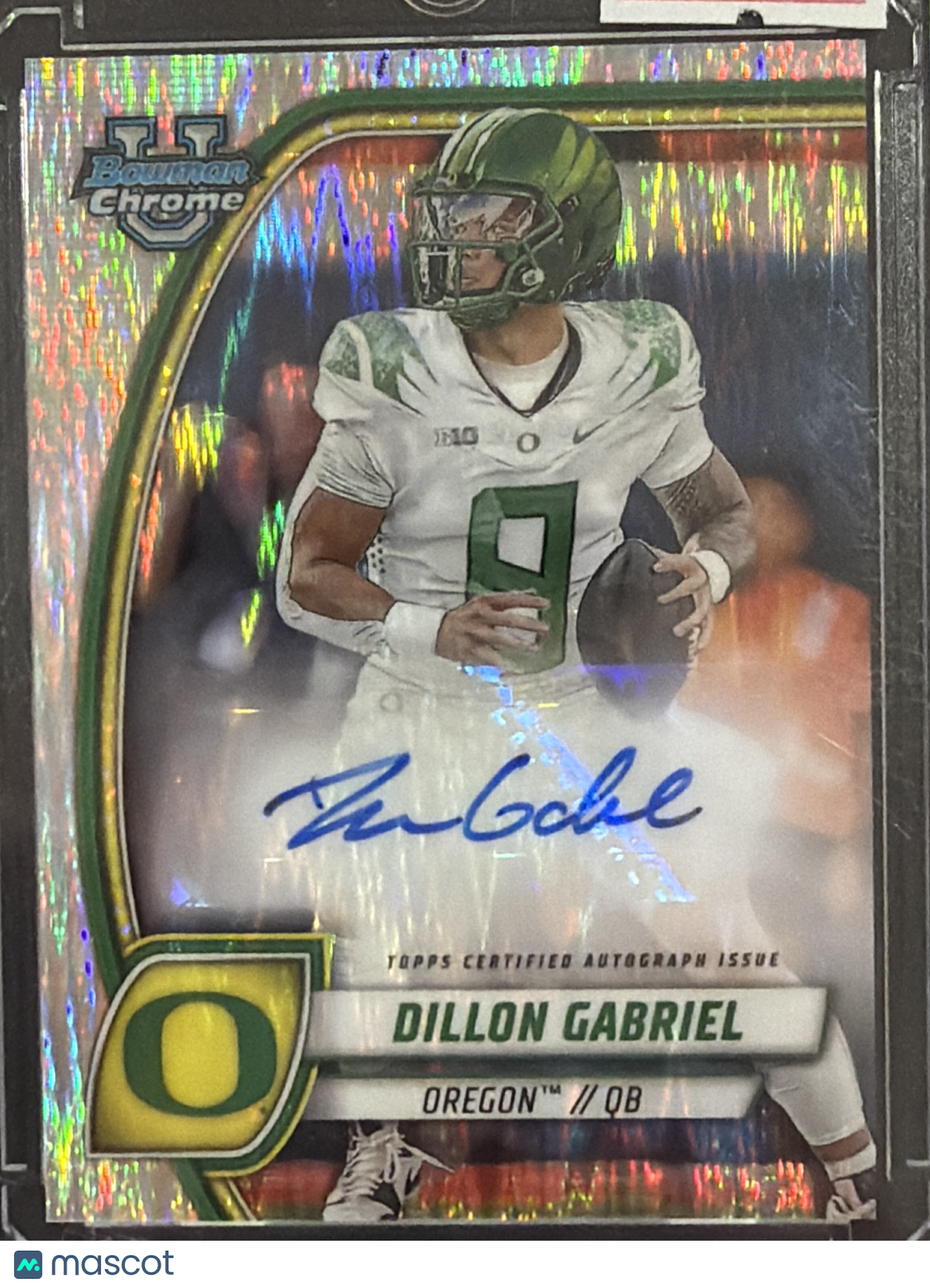 2024 Topps Bowman University Chrome Dillon Gabriel #PA-DGA Shimmer