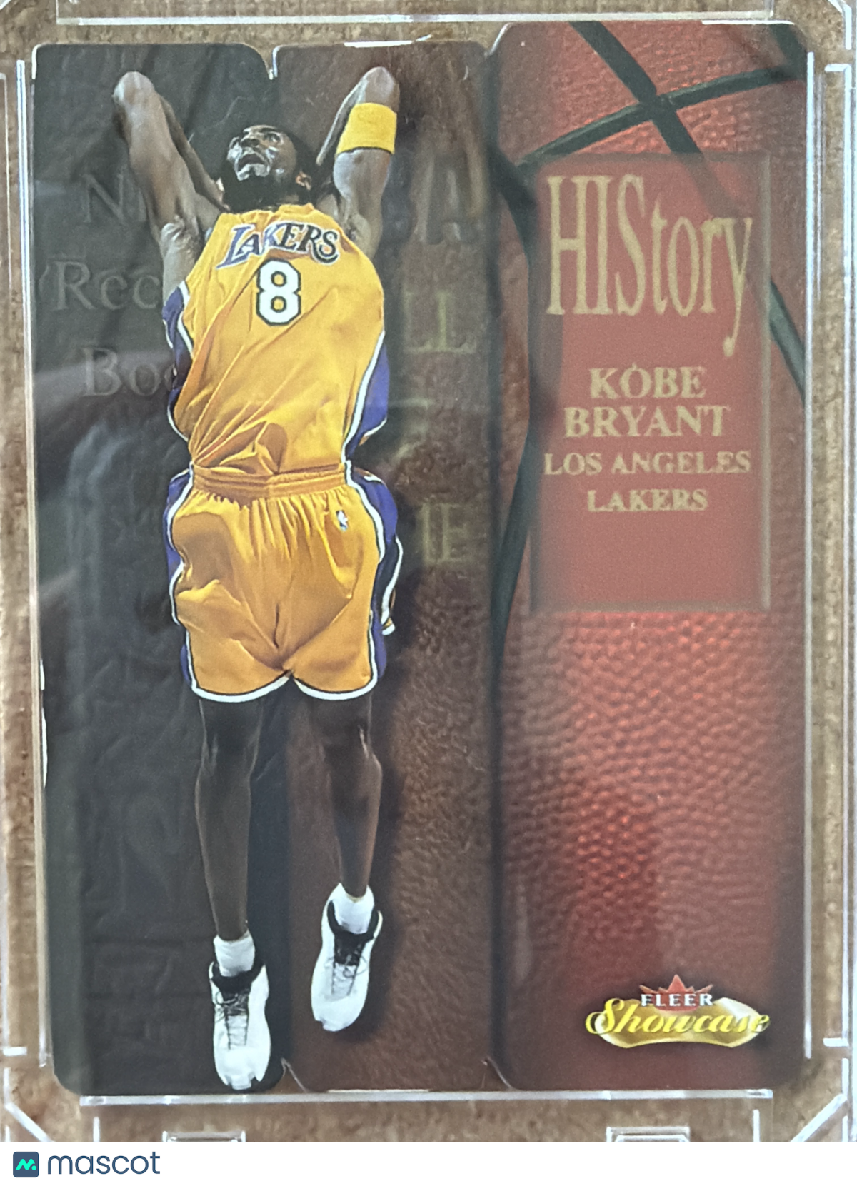 2001 Fleer Showcase HIStory Kobe Bryant #3 of 10 H