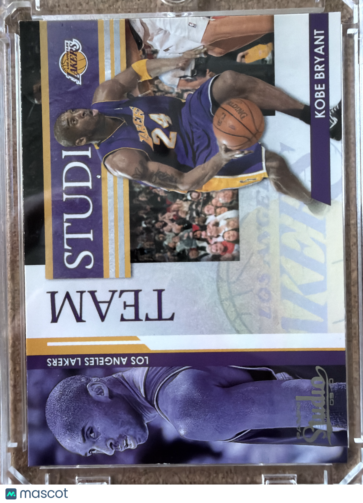 2010 Panini Studio Team Studio Pau Gasol Kobe Bryant #1