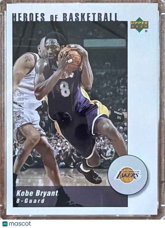 2002 Upper Deck Heroes of Basketball Kobe Bryant #KB9