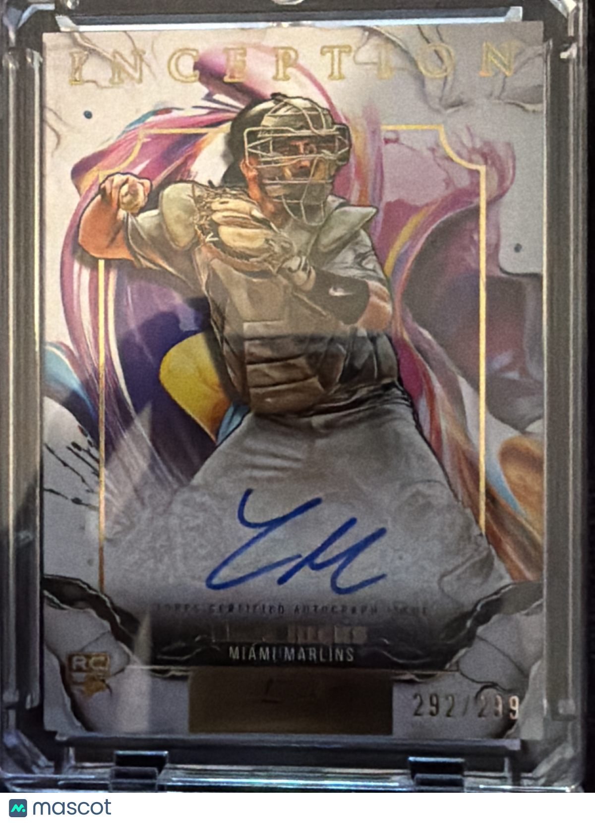 2025 Topps Inception Liam Hicks #RESA-LHI /299 RC