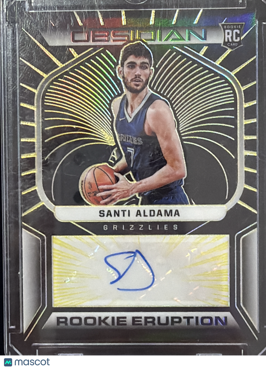 2022 Panini Obsidian Rookie Eruption Santi Aldama #RES-STA /10 RC