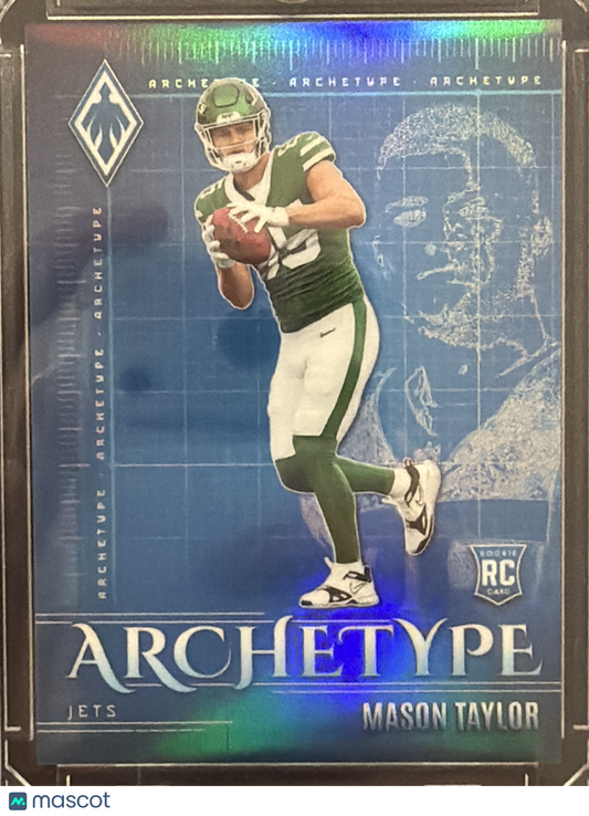 2025 Panini Phoenix Archetype Mason Taylor #21 Blue RC