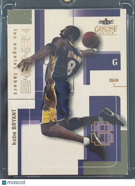 2004 Fleer Genuine Insider Kobe Bryant #22