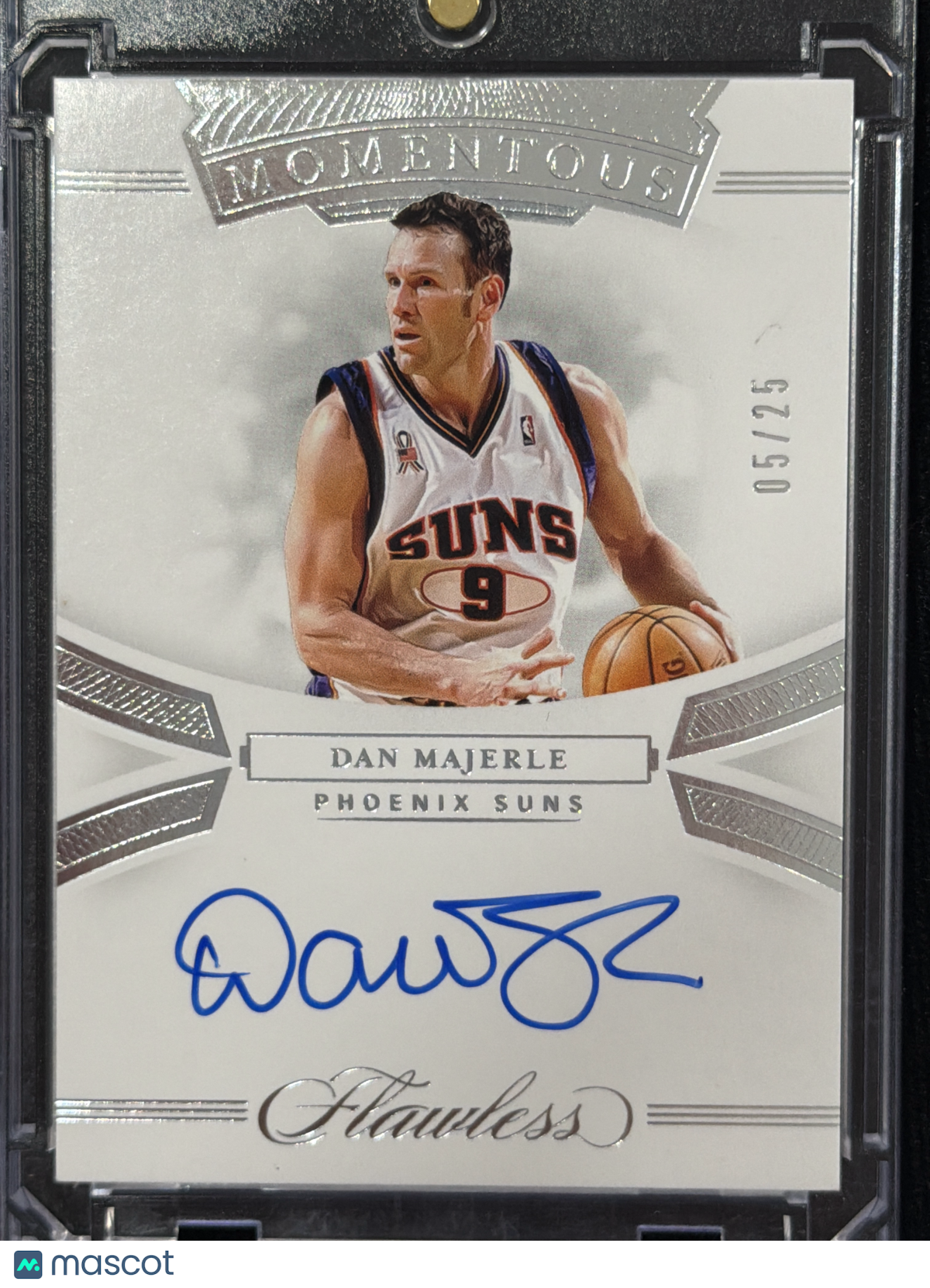 2020 Panini Flawless Momentous Dan Majerle #MA-DMJ /25