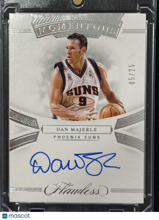 2020 Panini Flawless Momentous Dan Majerle #MA-DMJ /25