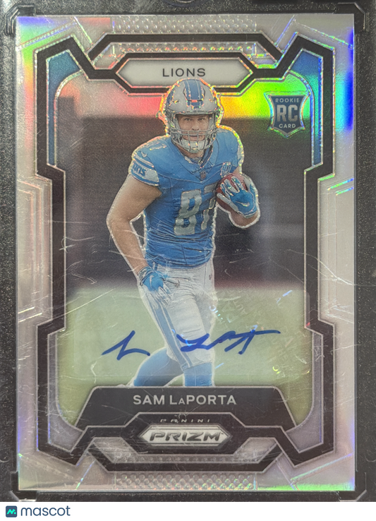 2023 Panini Prizm Sam LaPorta #332 Silver RC