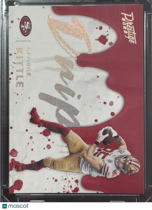 2022 Panini Prestige Drip George Kittle #ND-24