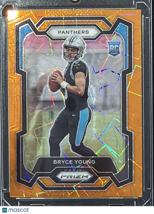 2023 Panini Prizm Bryce Young #311 Orange Ice RC