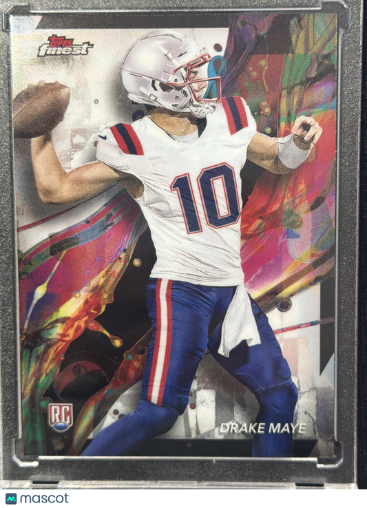 2024 Topps Finest Drake Maye #62 RC