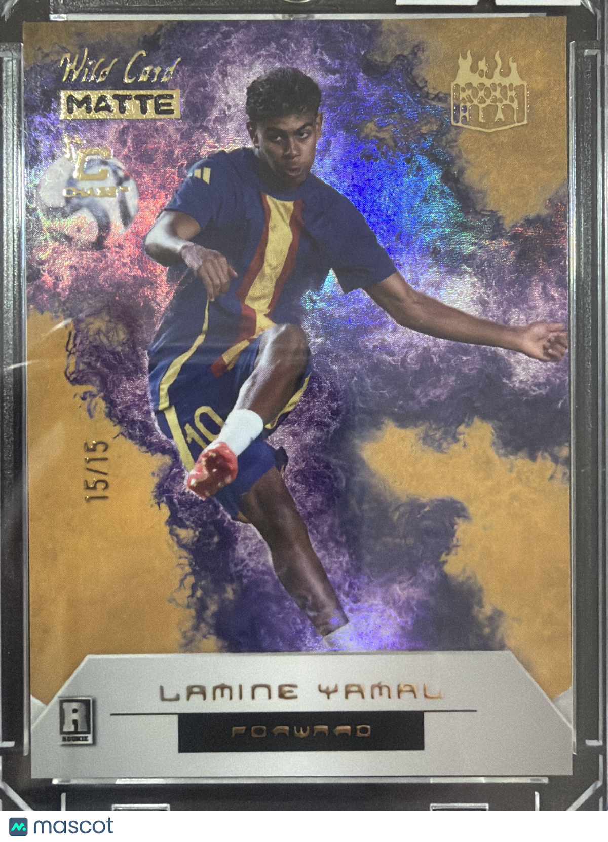 2024 Wild Card Matte Rookie Heat Lamine Yamal #RH-LY Purple /15