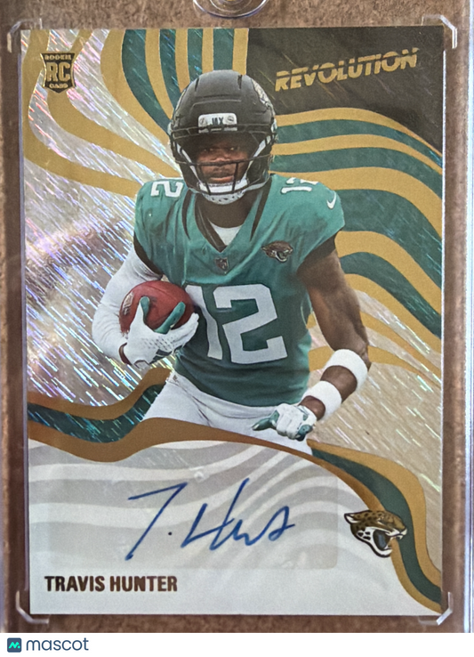 2025 Panini Revolution Football Travis Hunter #RSA-THR Storm RC