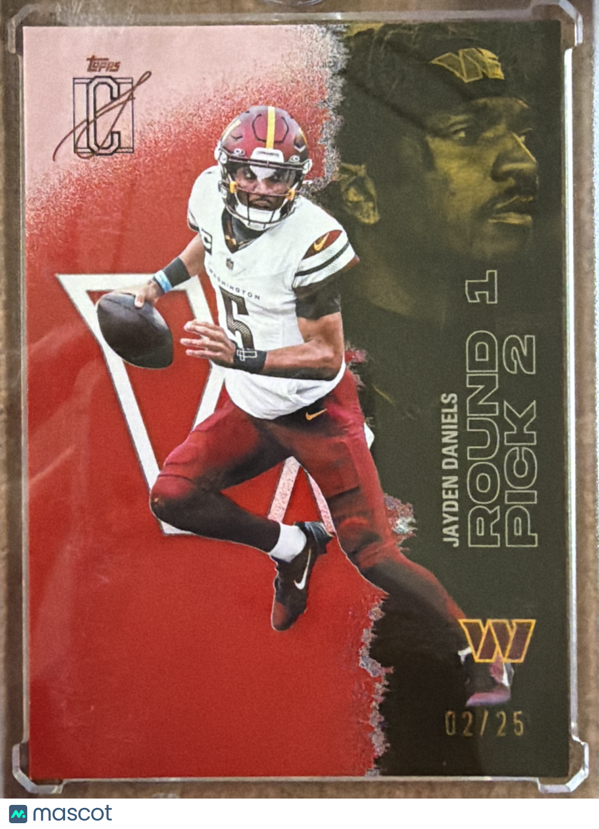2025 Topps Signature Class Jayden Daniels #57 /25