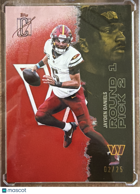 2025 Topps Signature Class Jayden Daniels #57 /25