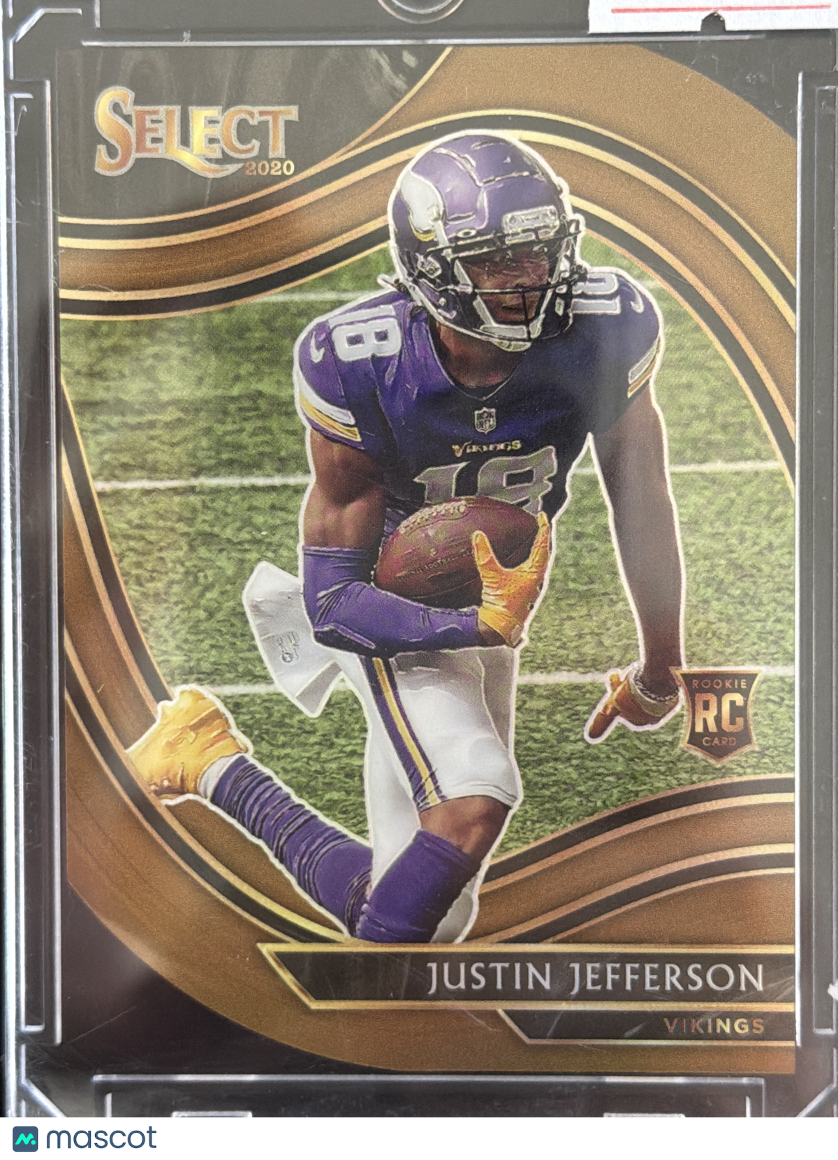 2021 Panini Select Prizm Justin Jefferson #361 Field Level /355 RC