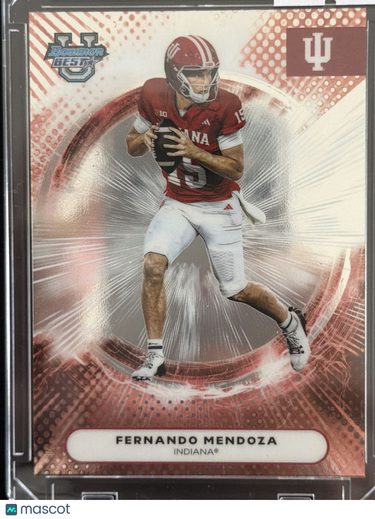 2025 Topps Bowman's Best University Fernando Mendoza #16
