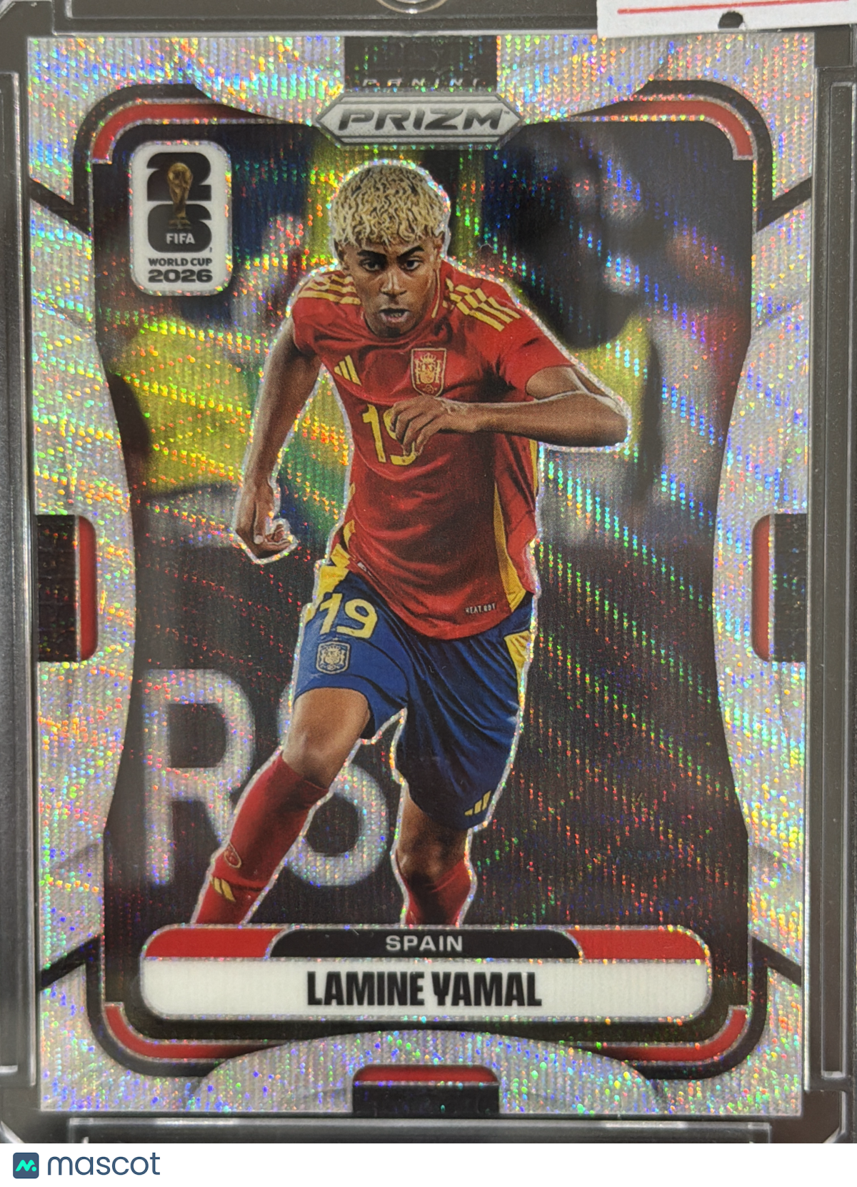 2026 Panini Prizm FIFA World Cup 2026 Lamine Yamal #70 Silver