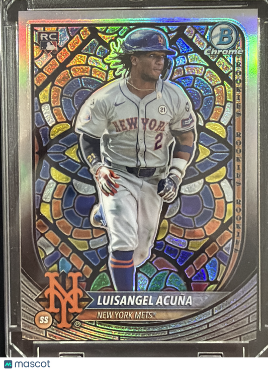 2025 Bowman Chrome Stained Glass Luisangel Acuña #83 RC