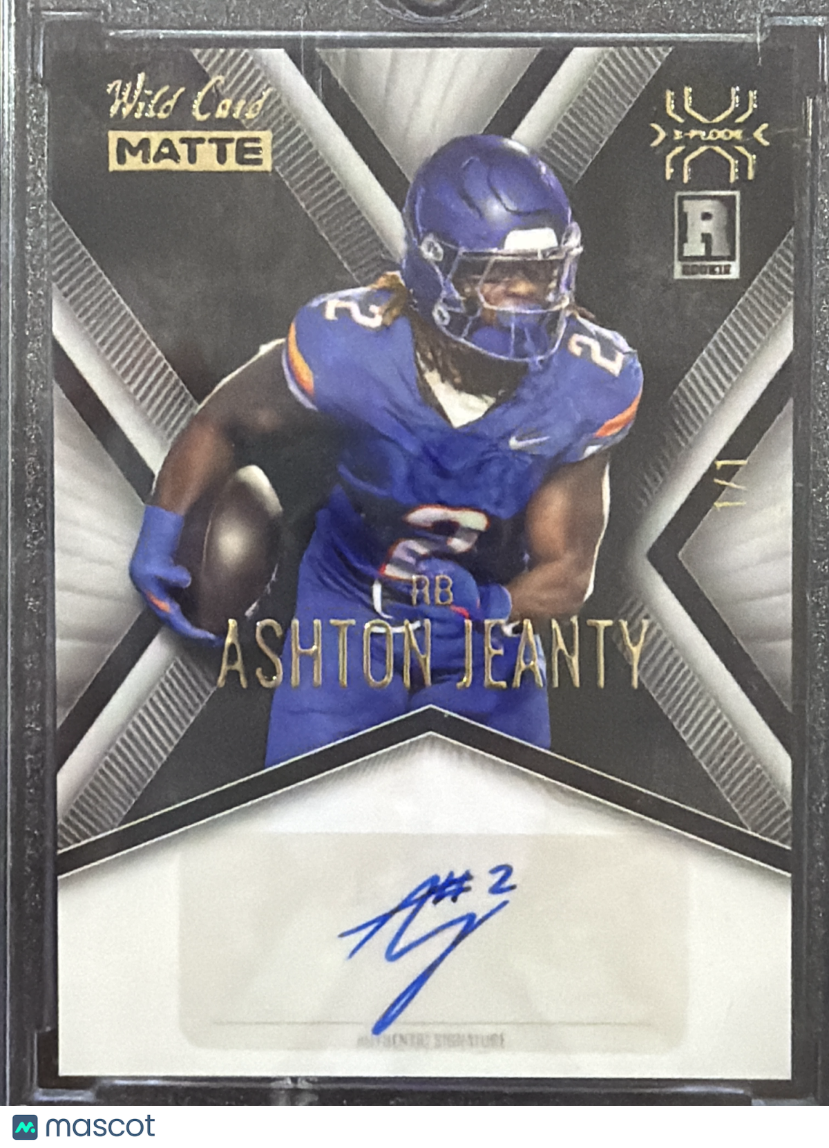 2025 Wild Card Matte X-Plode Ashton Jeanty #MXPA-AJ Black