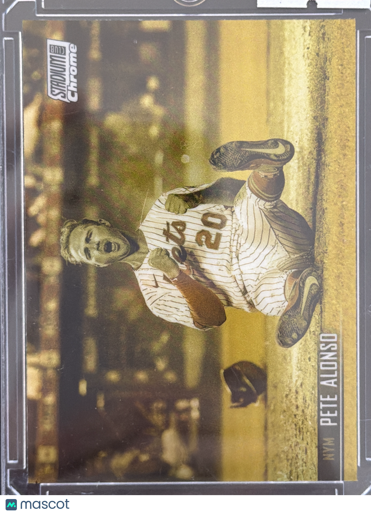 2021 Topps Stadium Club Chrome Pete Alonso #281 Gold Minted